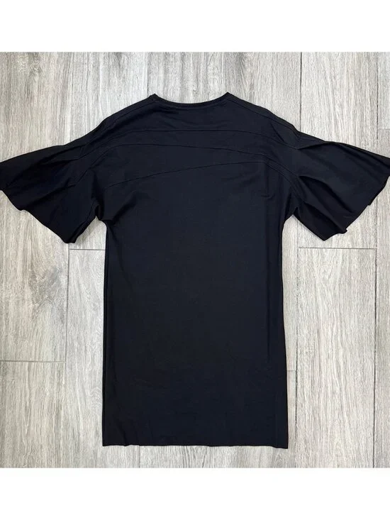 Excellent Condition COS Ripple Jersey Dress Black size XS - Picture 2 of 7